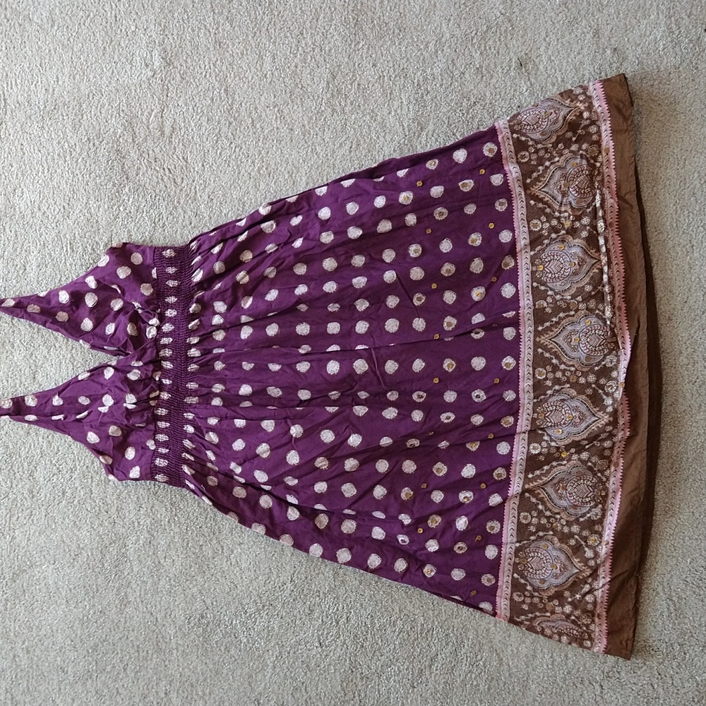 A No Boundaries size Medium halter dress